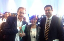 Ex- Presidente José Luis Rodríguez Zapatero, ex-Ministra de Justicia y Canciller de Chile Soledad Alvear y Decano Facultad de Derecho UAH Rafael Blanco