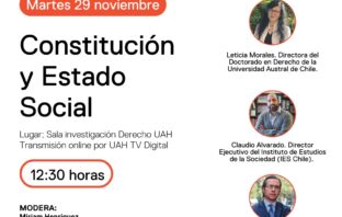 Ciclo de seminarios «Vía constitucional y social de Chile». Seminario Constitución y Estado social.