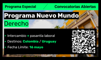 Convocatoria Programa Nuevo Mundo Derecho UAH / UCU (Uruguay) y Javeriana (Bogotá) – Segundo Semestre 2025