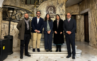 Profesores de la Universidad Pontificia Comillas (ICADE) visitan la Facultad de Derecho UAH