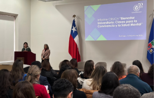CRUCH presenta informe sobre convivencia universitaria y salud mental con participación de académica UAH