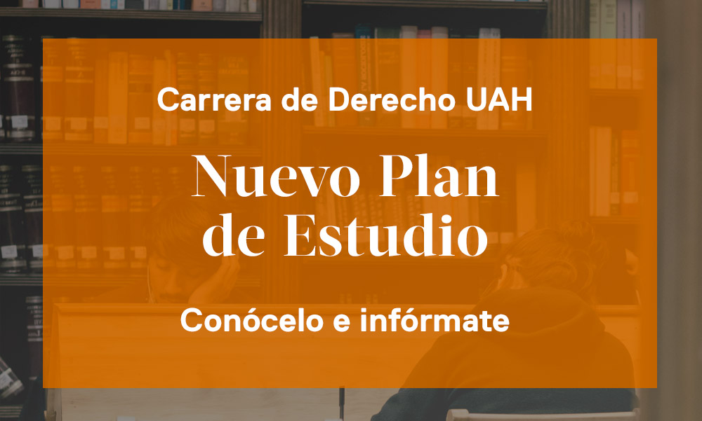 Plan de estudio Derecho UAH